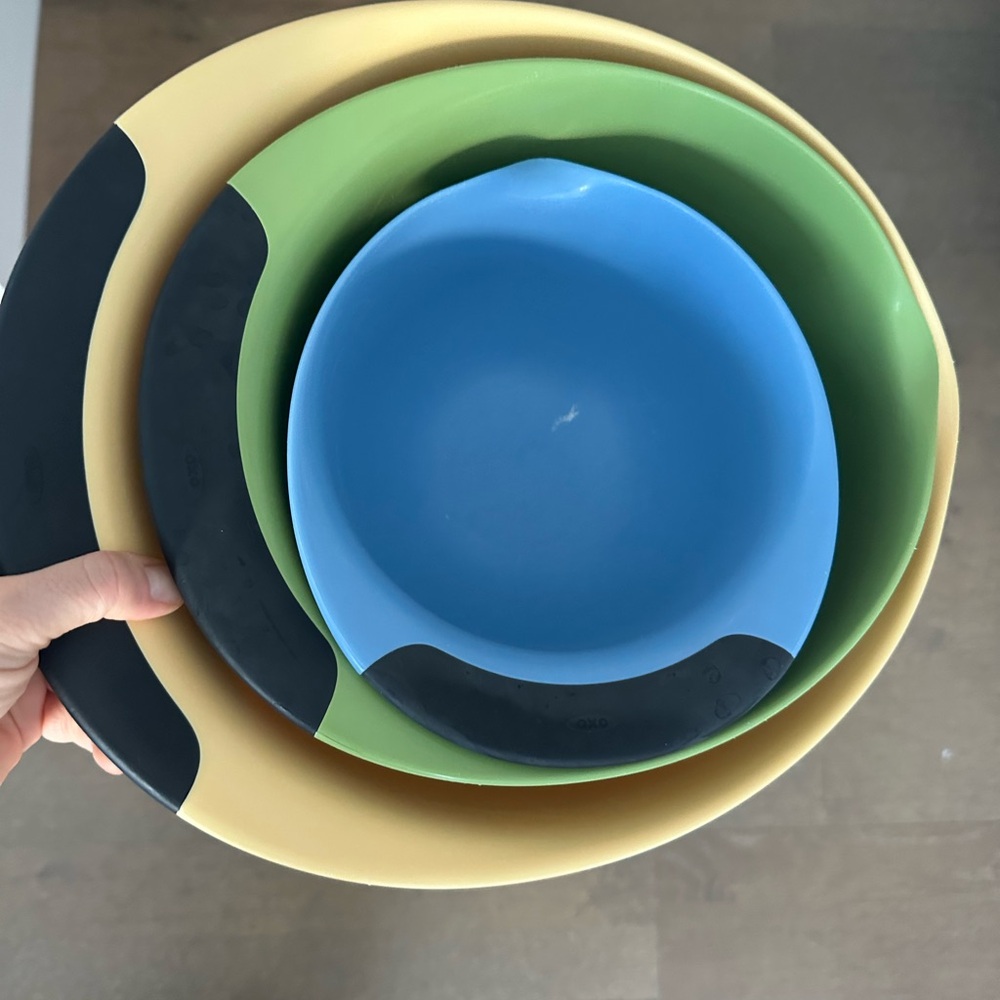 OXO set of 3 mixing bowls - Picture 2 of 6